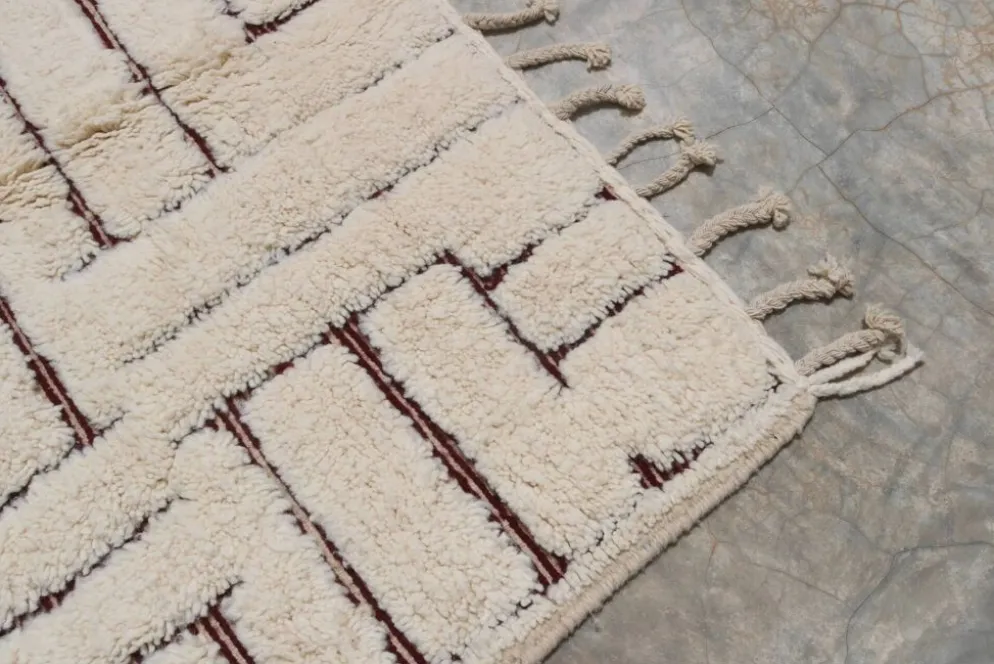 Tapis Beni Ouarain, 240 x 150 cm - AZ858