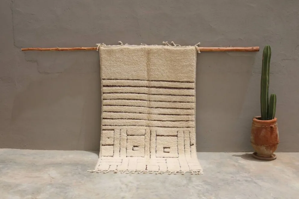 Tapis Beni Ouarain, 240 x 150 cm - AZ858