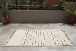 Tapis Beni Ouarain, 240 x 150 cm - AZ858