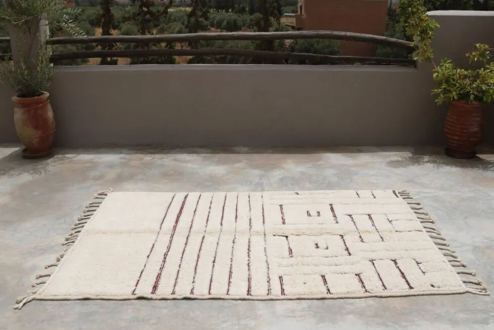Tapis Beni Ouarain, 240 x 150 cm - AZ858