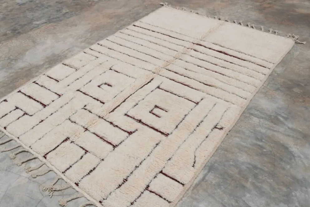 Tapis Beni Ouarain, 240 x 150 cm - AZ858