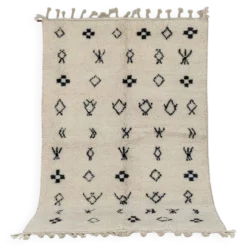 Tapis Beni Ouarain, 250 x 165 cm || 8,2 x 5,41 pieds, MS-316