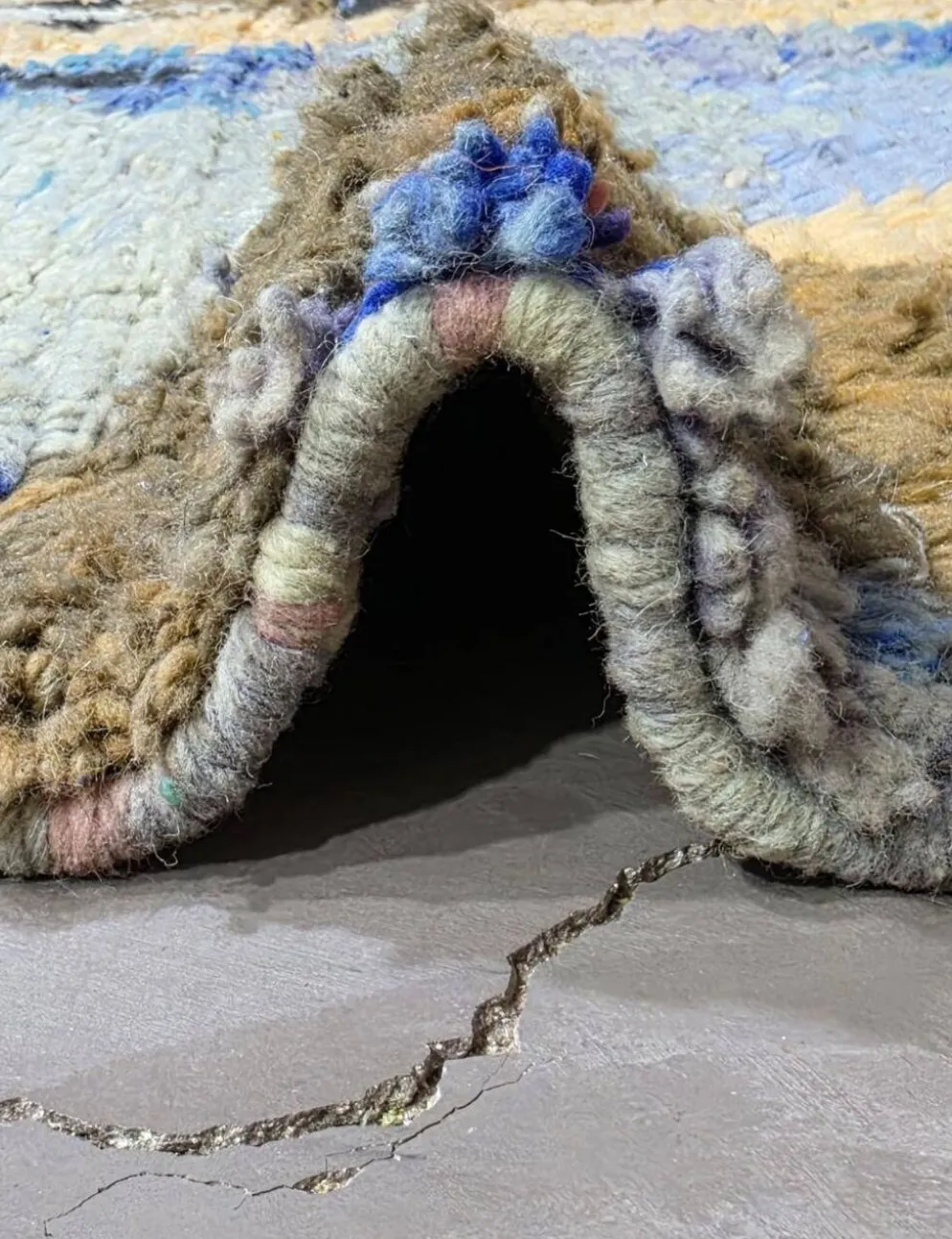 Tapis Berbère Abstrait - 260 x 212 cm