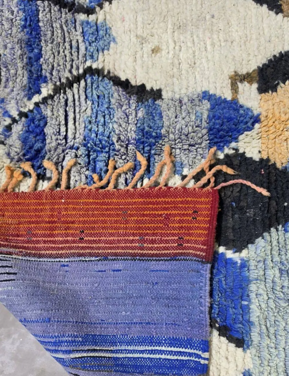 Tapis Berbère Abstrait - 260 x 212 cm