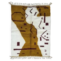 Tapis Berbère Abstrait - 246 x 185 cm