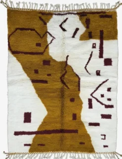 Tapis Berbère Abstrait - 246 x 185 cm