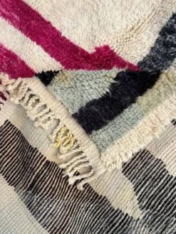 Tapis berbère Beni Ourain marocain en laine