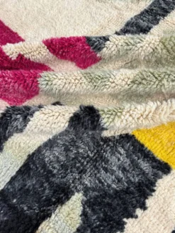 Tapis berbère Beni Ourain marocain en laine