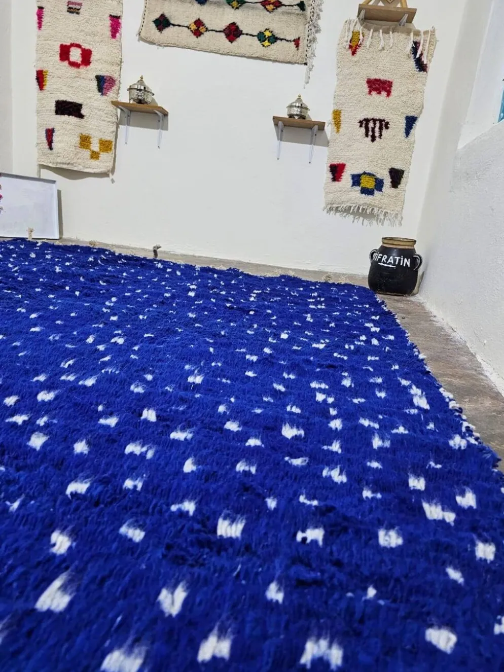 Tapis berbère en laine