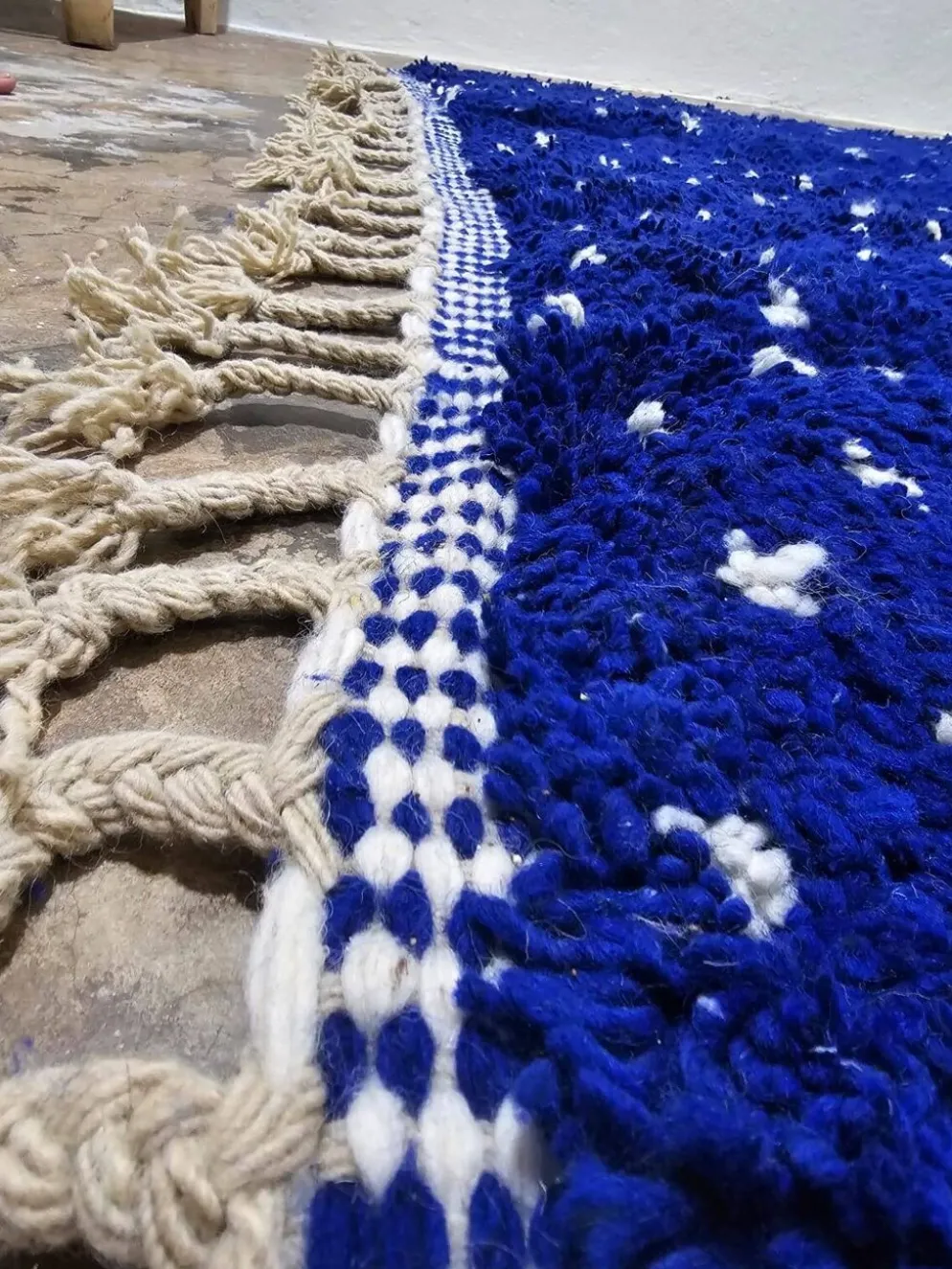 Tapis berbère en laine