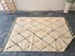 Tapis berbère en laine naturel 200/260cm