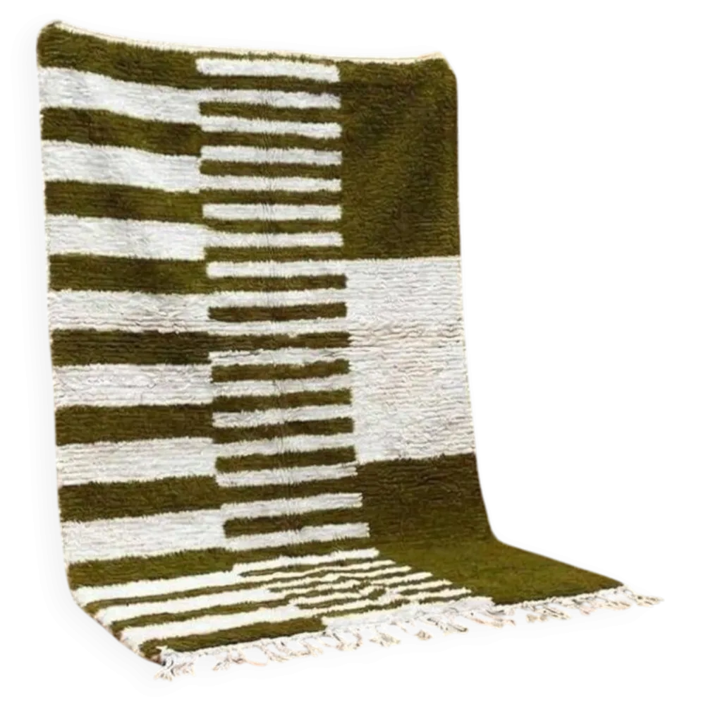 Tapis berbère fait main artisanale traditionnelle taille 150/250 cm