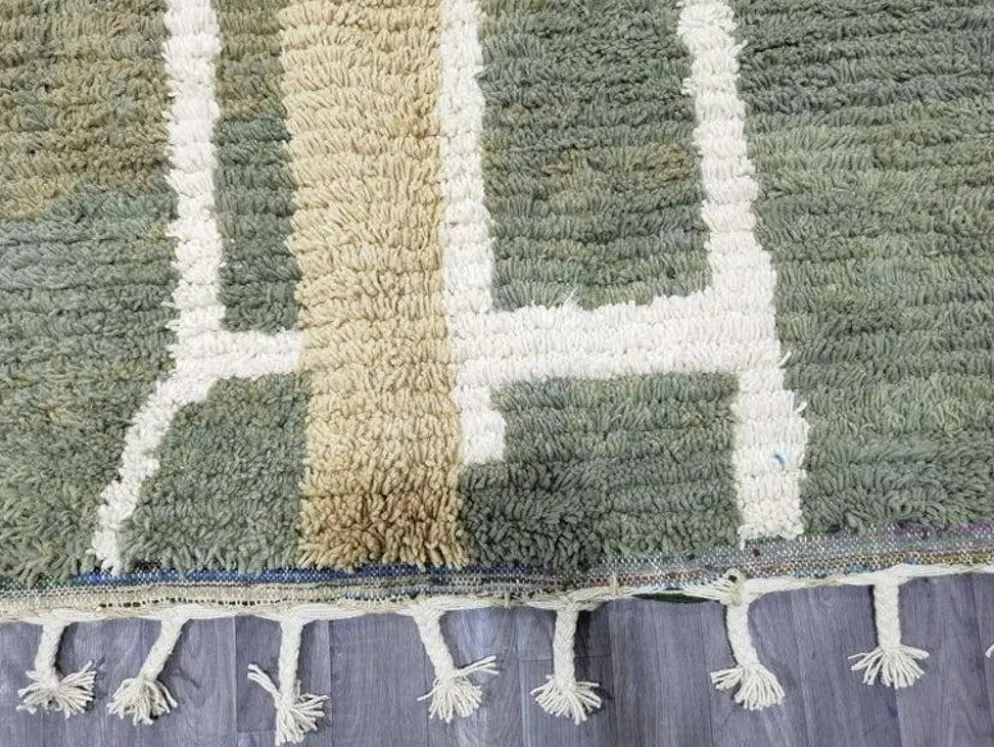 Tapis berbère fait main sur mesure à motifs colorés 1,4/2,6 m