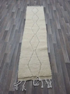 Tapis berbère fait main tapis de passage taille 75/300 cm