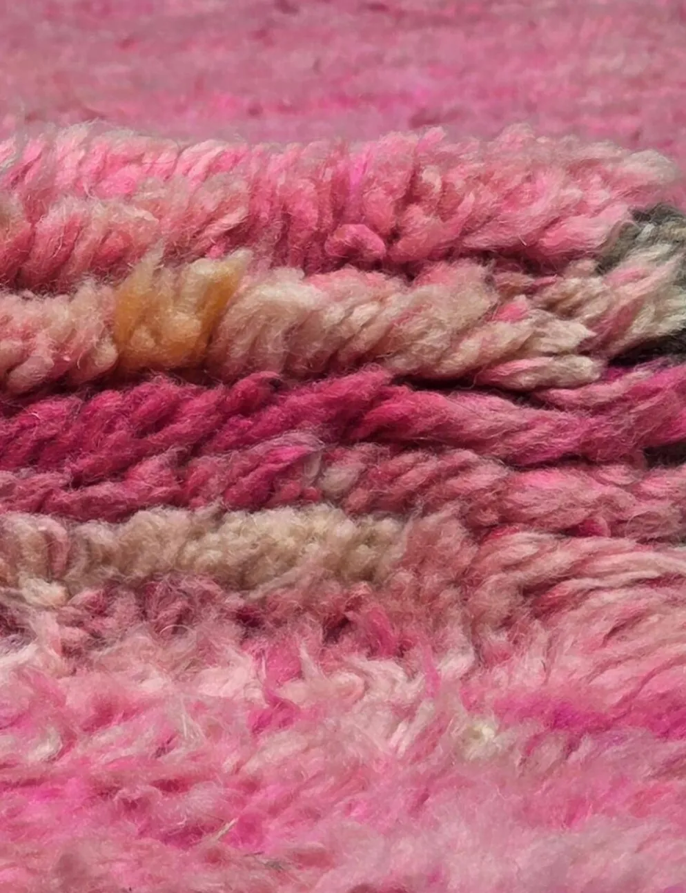 Tapis Berbère Rose - 249 x 158 cm