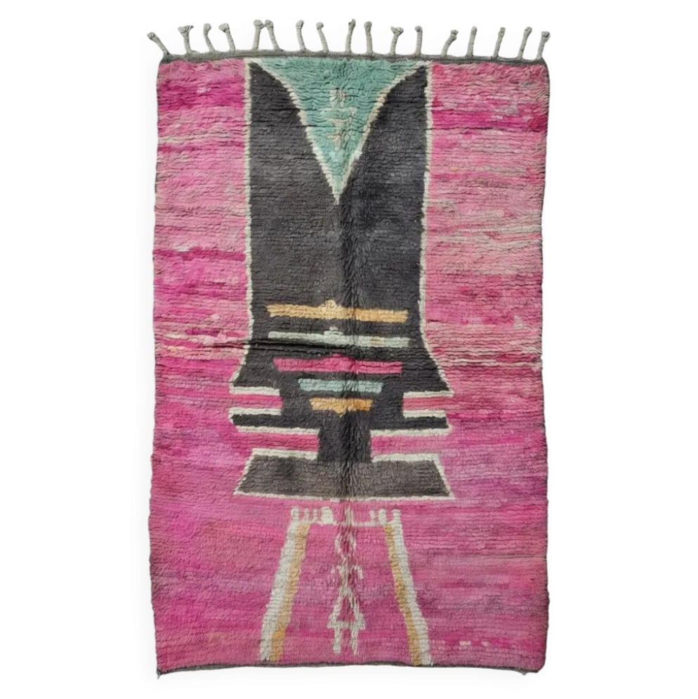 Tapis Berbère Rose - 249 x 158 cm