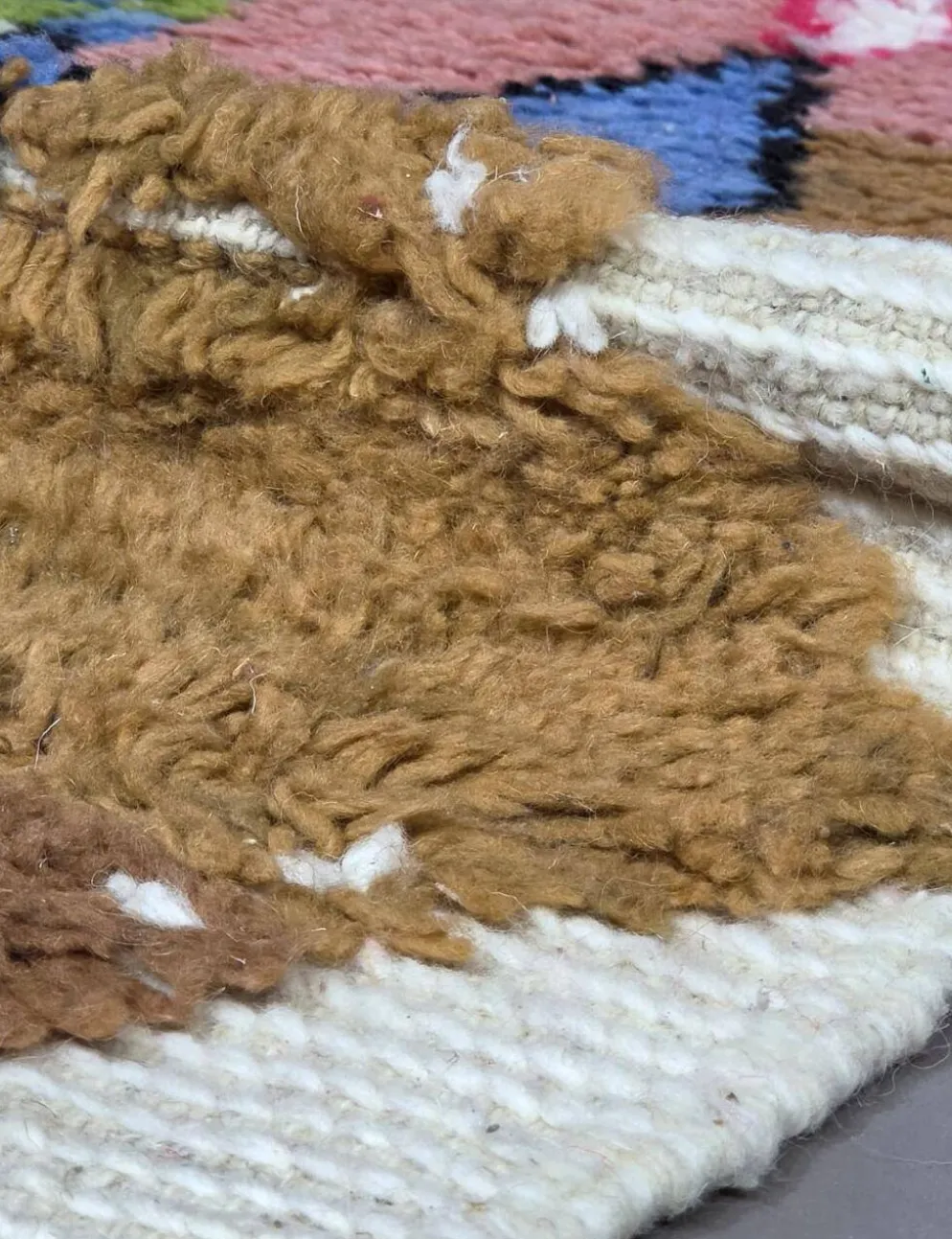 Tapis Berbère Rose - 293 x 210 cm