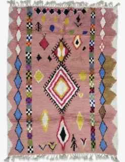 Tapis Berbère Rose - 293 x 210 cm