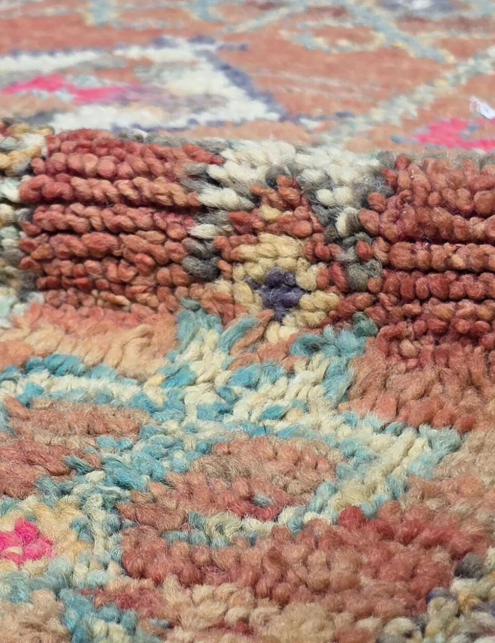 Tapis Berbère Vintage Boujad - 335 x 218 cm
