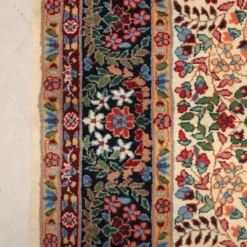 Tapis Berkana ancien en coton et laine, Chine, 78 x 54 In