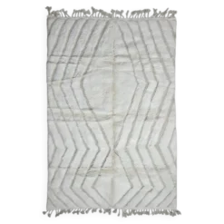 Tapis blanc Berbère - 300 x 196 cm