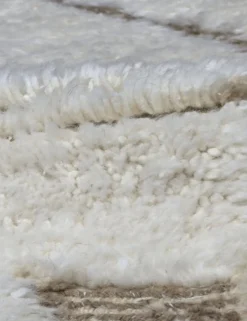 Tapis Blanc Contemporain Berbère - 294 x 237 cm