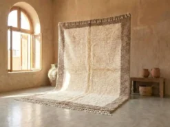 Tapis bérbere fait main artisanale traditionnelle taille 150/250 cm