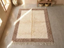 Tapis bérbere fait main artisanale traditionnelle taille 150/250 cm