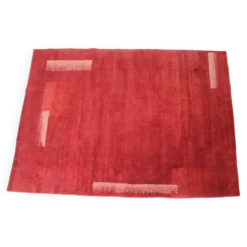Tapis/Carpet design abstrait moderniste du milieu du siècle, années 1970