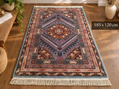 Tapis Chinois Sinkiang fait main 185x120cm