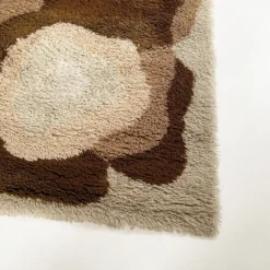 Tapis coloré psychédélique par Desso Pays-Bas Danemark 1970
