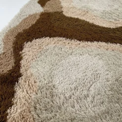 Tapis coloré psychédélique par Desso Pays-Bas Danemark 1970