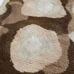Tapis coloré psychédélique par Desso Pays-Bas Danemark 1970