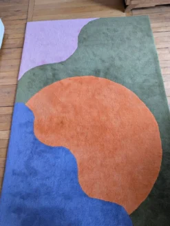 Tapis Color Therapis - laine tuftée main