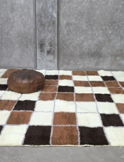 Tapis à Damier du Maroc - 300 x 259 cm