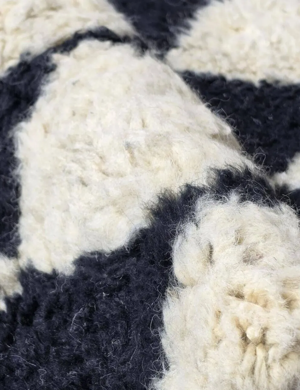 Tapis à Damier noir - 300 x 260 cm