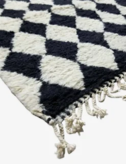 Tapis à Damier noir - 300 x 260 cm