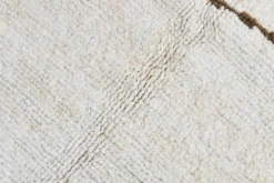 Tapis de chanvre beige scandinave 192x275Cm