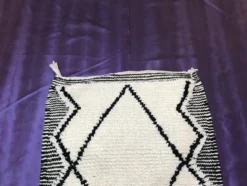 Tapis de couloir fait main traditionnelle artisanale taille 75/300 cm