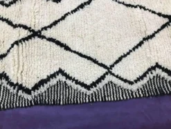 Tapis de couloir fait main traditionnelle artisanale taille 75/300 cm