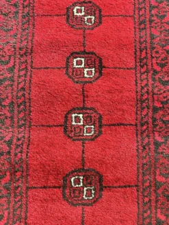 Tapis de couloir Ouzbek de Boukhara 55x140