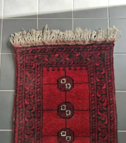 Tapis de couloir Ouzbek de Boukhara 55x140