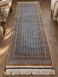Tapis de couloir Pakistanais Lahore fait main 180x64cm