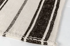Tapis de couloir vintage en chanvre turc