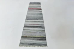Tapis de couloir vintage Kilim 2x10, 71x297 cm