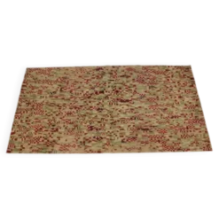 Tapis de design géométrique extraordinaire, années 1950