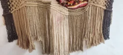Tapis de macramé Espagne, années 1970.