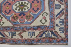 Tapis de sol en laine fait main Oushak sku2565