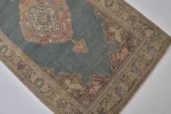 Tapis de sol floral Oushak sku1565