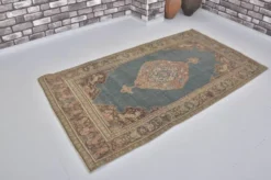 Tapis de sol floral Oushak sku1565